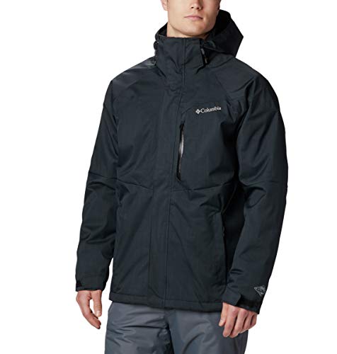 Columbia WM1058 Chaqueta de esquí, Hombre, Negro (Black 010), M