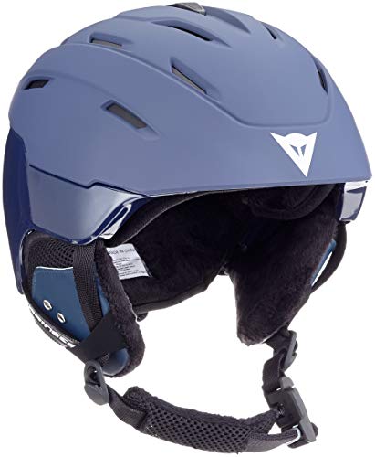 Dainese D-Brid - Protector de esquí para Hombre, Invierno, Hombre, Color Mehrfarbig (Schwarz-Iris), tamaño 53-58 cm (Herstellergröße:M-L)