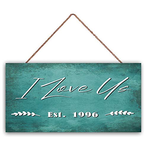 Eden533ope I Love Us Est Cartel de madera personalizado, regalo de inauguración de la casa, regalo de boda, cartel de regalo para el nuevo hogar, granja, decoración de puerta, regalo de boda Eden533ope I Love Us Est Cartel de madera personalizado, regalo de inauguración de la casa, regalo de boda, cartel de regalo para el nuevo hogar, granja, decoración de puerta, regalo de boda