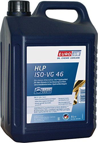 Eurolub HLP ISO-VG 46 - Aceite hidráulico, 5 l
