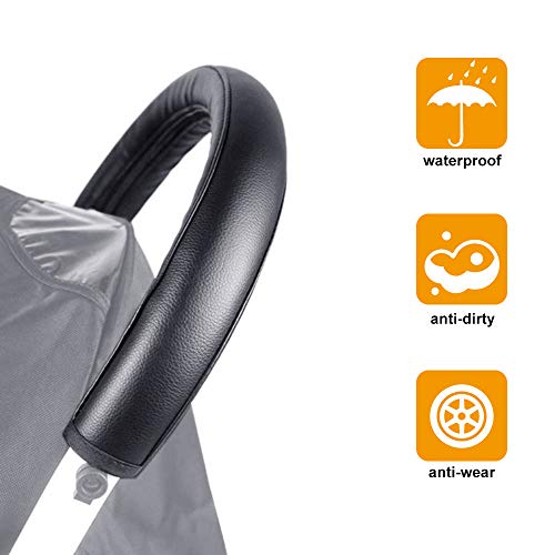 FAVENGO Funda Manillar Carro bebe Universal Cubre Manillar Protector Manillar Carrito Bebe Cubierta a Prueba de Agua Cuero Pu Cómodo y Suave con Cremallera Funda para Manillar de Cochecito Bebe FAVENGO Funda Manillar Carro bebe Universal Cubre Manillar Protector Manillar Carrito Bebe Cubierta a Prueba de Agua Cuero Pu Cómodo y Suave con Cremallera Funda para Manillar de Cochecito Bebe