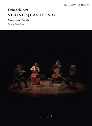 Franz Schubert - String Quartets No 1 - Cuarteto Casals [Reino Unido] [DVD]