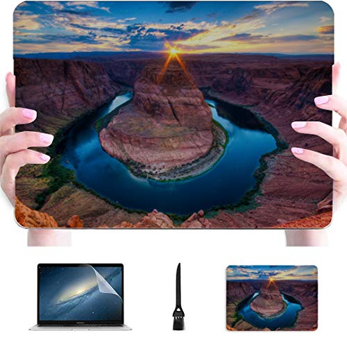 Funda Macbook Air 2017 América The Grand Canyon Landscape Carcasa rígida de plástico Compatible con Mac Air 13"Pro 13" / 16"2018 Macbook Pro Accesorios Cubierta Protectora para Macbook Versión 201
