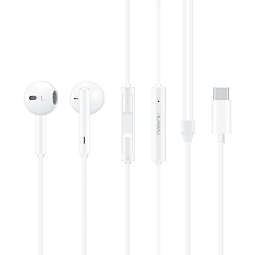Huawei CM33, Auriculares intraulares In-ear USB Tipo C "Hi-Res", Blanco