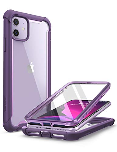 i-Blason Funda iPhone 11 [Ares] 360 Grados Carcasa Ultrafina Antigolpes Case con Protector de Pantalla Integrado para Apple iPhone 11 6.1 2019