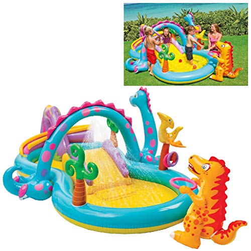 Intex 57135NP - Centro juegos hinchable dinos 333 x 229 x 112 cm, 280 litros Intex 57135NP - Centro juegos hinchable dinos 333 x 229 x 112 cm, 280 litros