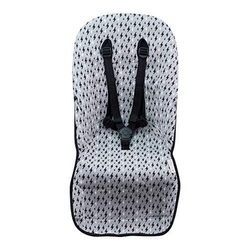 JANABEBE Colchoneta para Bugaboo Cameleon 3 Black Rayo JANABEBE Colchoneta para Bugaboo Cameleon 3 Black Rayo