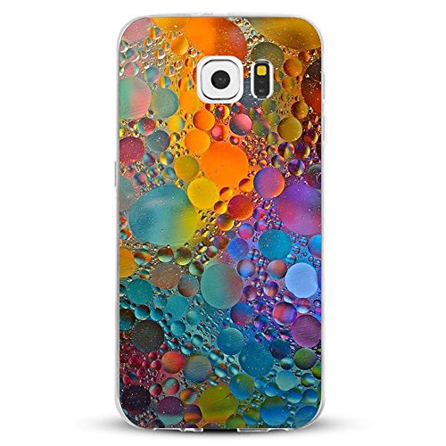 JEPER Funda Galaxy S6/S6 Edge/S6 Edge Plus/S7/S7 Edge Carcasa Silicona Transparent Protector TPU Ultra-Delgado Anti-Arañazos Mármol Case Teléfono Galaxy Funda (Samsung Galaxy S6, Mármol 07)