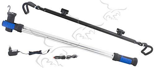 Lámpara de capot para coche 120 LED Extensible. Linterna de taller mecanico con batería recargable Lámpara de capot para coche 120 LED Extensible. Linterna de taller mecanico con batería recargable