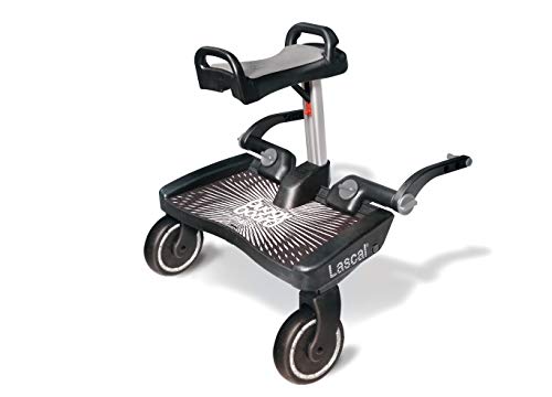 Lascal Buggy Board Maxi + Black/Grey - Plataforma para carrito Lascal Buggy Board Maxi + Black/Grey - Plataforma para carrito