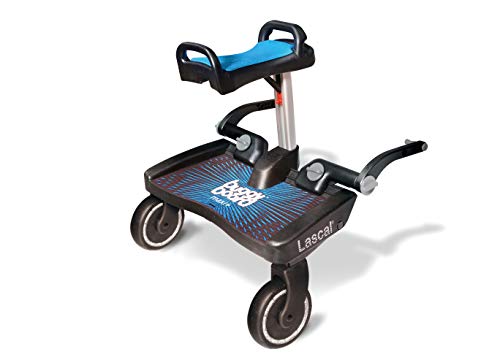 Lascal Buggy Board Maxi + Blue/Blue - Plataforma para carrito