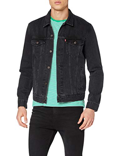 Levi's The Jacket' Chaqueta Vaquera, Negro (Liquorice Trucker 0405), Medium para Hombre