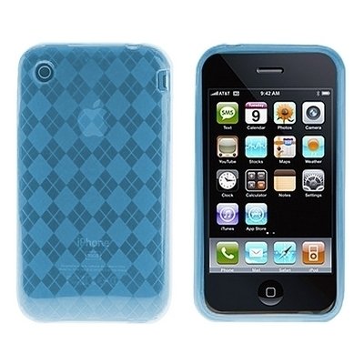 Logotrans Rhombus Series - Carcasa para iPhone 3G/3GS, color azul