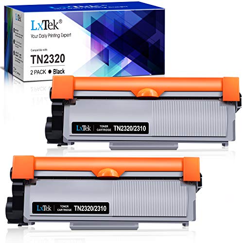 LxTek Compatible Reemplazo para TN2320 TN2310 Cartuchos de tóner para Brother MFC-L2700DN MFC-L2700DW MFC-L2720DW MFC-L2740DW DCP-L2500D DCP-L2520DW DCP-L2540DN DCP-L2560DW HL-L2300D HL-L2360DN