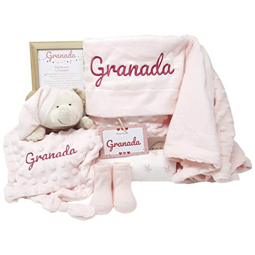 MabyBox True Colors | Canastilla bebe | Regalo Babyshower | Canastilla Bebé Recien nacido Personalizada (Rosa) MabyBox True Colors | Canastilla bebe | Regalo Babyshower | Canastilla Bebé Recien nacido Personalizada (Rosa)