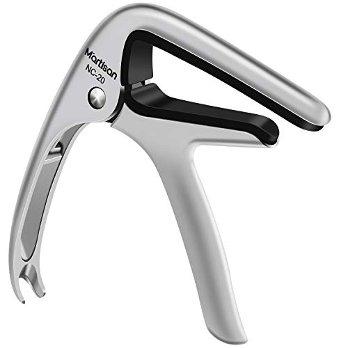 MARTISAN Cejillas Guitarra Capo para Guitarra Eléctrica, Acústica y Clásica Ukelele Bajo MARTISAN Cejillas Guitarra Capo para Guitarra Eléctrica, Acústica y Clásica Ukelele Bajo