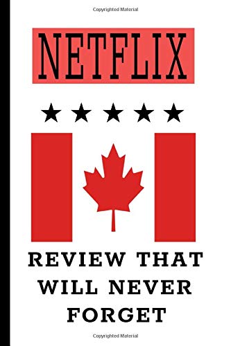 Netflix review that will never forget: Cool notebook to keep your best series and movies you love.
