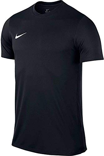 Nike Park VI Camiseta de Manga Corta para hombre, Negro (Black/White), S