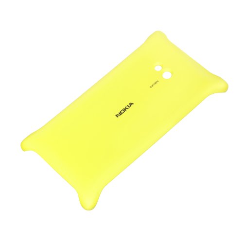 Nokia Original CC-3064YH - Carcasa con función de carga inalámbrica para Lumia 720, color amarillo Nokia Original CC-3064YH - Carcasa con función de carga inalámbrica para Lumia 720, color amarillo