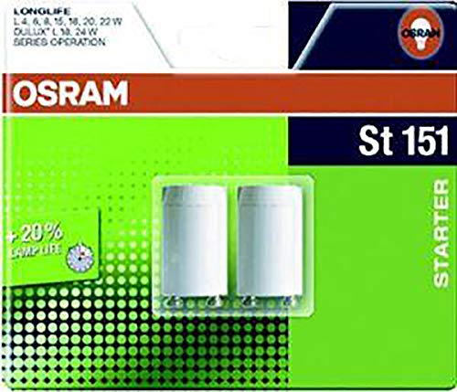 Osram Long-Life Pack De Cebadores, Cristal, Gris, 4.03 cm, 2 Unidades