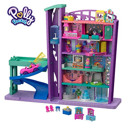 Polly Pocket Centro Comercial de juguete para muñecas (Matteñ GFP89) Polly Pocket Centro Comercial de juguete para muñecas (Matteñ GFP89)