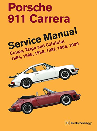 Porsche 911 Carrera Service Manual: Coupe, Targa and Cabriolet 1984, 1985, 1986, 1987, 1988, 1989