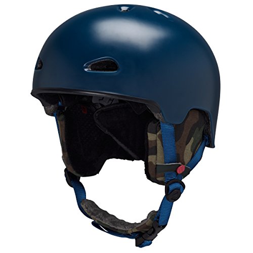 Pro-Tec Helm Commander - Casco de esquí, Color Azul Oscuro, Talla XL