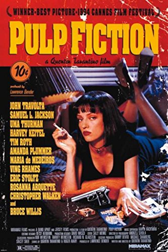 Pulp Fiction - Cartel De La Película, Quentin Tarantino Póster (91 x 61cm)