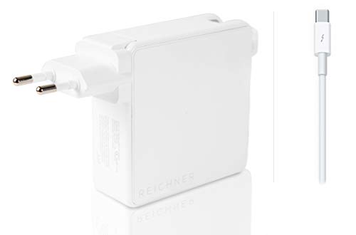 Reichner 65W 61W 30W 29W Cargador PC Portátil - USB-C - Adaptador para Apple MacBook Pro 13 de 2016 / MacBook Air 13 de 2018 / MacBook 12 de 2015 Mac - A2159 A1989 A1932 A1882 A1718 A1708 A1706 A1534