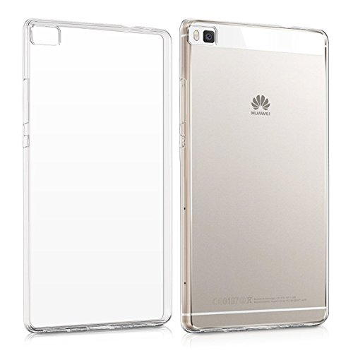 REY Funda Carcasa Gel Transparente para Huawei P8 Ultra Fina 0,33mm, Silicona TPU de Alta Resistencia y Flexibilidad REY Funda Carcasa Gel Transparente para Huawei P8 Ultra Fina 0,33mm, Silicona TPU de Alta Resistencia y Flexibilidad