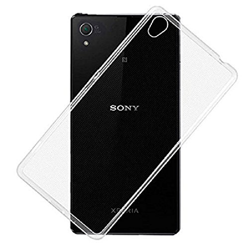 REY Funda Carcasa Gel Transparente para Sony Xperia Z2 Extra Fina 0,33mm, Silicona TPU de Alta Resistencia y Flexibilidad