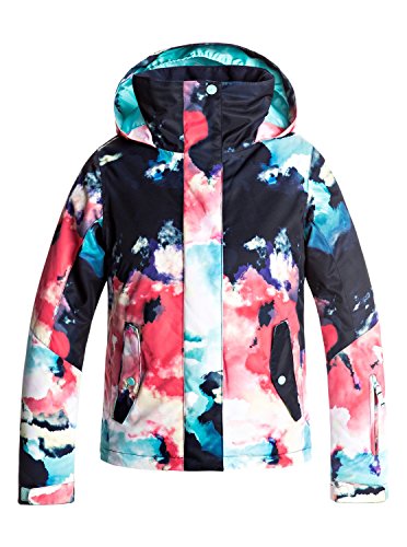 Roxy JERGTJ03033, Chaqueta de Nieve Para Niñas, Multicolor (Emberglow Pattern_1), 10/M Roxy JERGTJ03033, Chaqueta de Nieve Para Niñas, Multicolor (Emberglow Pattern_1), 10/M