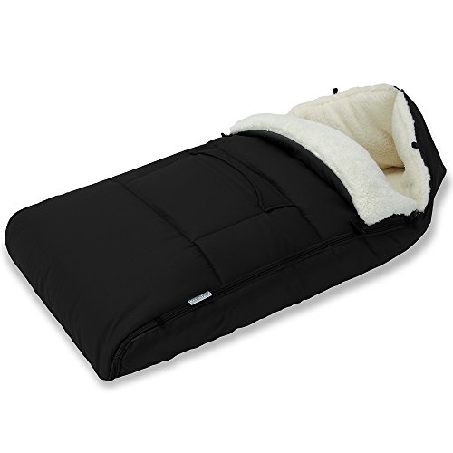 Saco para bebé para cochecito, silla de coche o asiento de bebé color gris - 93 x 56 cm - material: poliéster 100 % Saco para bebé para cochecito, silla de coche o asiento de bebé color gris - 93 x 56 cm - material: poliéster 100 %