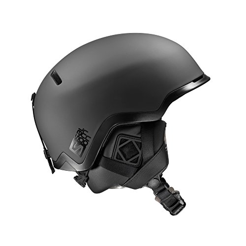 Salomon, Casco para adulto unisex para montaña o snowpark, EPS 4D, Talla L, Circunferencia 59-62 cm, HACKER, Negro, L39042400 Salomon, Casco para adulto unisex para montaña o snowpark, EPS 4D, Talla L, Circunferencia 59-62 cm, HACKER, Negro, L39042400