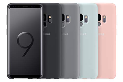 Samsung – Carcasa de silicona para Samsung Galaxy S9, color rosa Samsung – Carcasa de silicona para Samsung Galaxy S9, color rosa