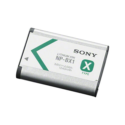 Sony NP-BX1 - Batería para Cámara de Fotos para DSC-RX100, DSC-RX1 (Li-Ion 1240 mAh), Blanco