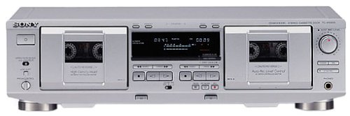 Sony TC-WE435/S - Platina de cassettes doble, color plateado