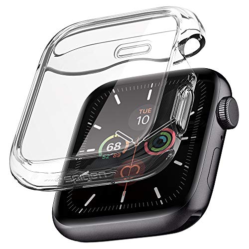 Spigen Ultra Hybrid Compatible con Apple Watch Funda para 44mm Serie 5 / Serie 4 - Cristalino