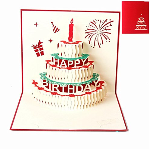 Tarjetas de felicitación Cumpleaños, Deesospro® Tarjeta de cumpleaños Regalo para familiares, amigos y amantes Especial, Tarjeta de felicitación emergente 3D, Sobre incluido Tarjetas de felicitación Cumpleaños, Deesospro® Tarjeta de cumpleaños Regalo para familiares, amigos y amantes Especial, Tarjeta de felicitación emergente 3D, Sobre incluido