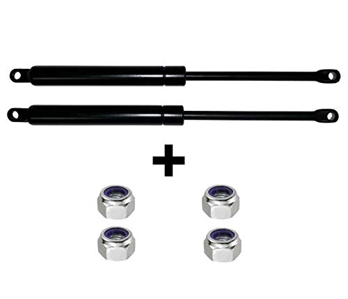 TECHNILATT Pack 2 amortiguadores para canape abatible de 150/160 cm (1400 Newtons) + Tuercas autoblocantes TECHNILATT Pack 2 amortiguadores para canape abatible de 150/160 cm (1400 Newtons) + Tuercas autoblocantes