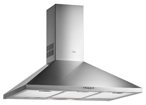 Teka DBB 60/70/90 Campana DBB90X Decorativa INOX 90CMT E, 40 W, 3 Velocidades, Acero inoxidable