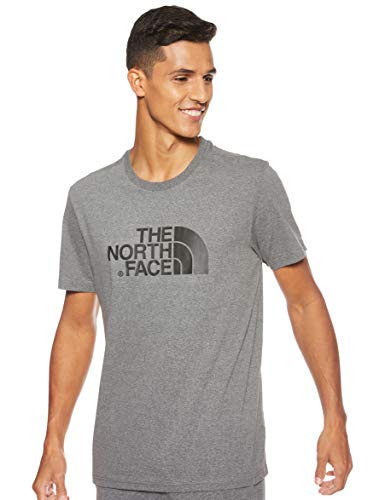 The North Face T92TX3 Camiseta Easy, Hombre, Multicolor (Tnfmdgyhtr (Std)), M The North Face T92TX3 Camiseta Easy, Hombre, Multicolor (Tnfmdgyhtr (Std)), M