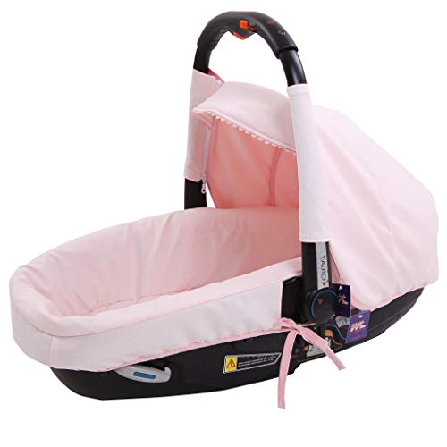 Tititnins® Funda Capazo y Capota Jane Matrix Light 2 PIQUE ROSA/Rosa Tititnins® Funda Capazo y Capota Jane Matrix Light 2 PIQUE ROSA/Rosa