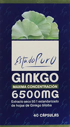 Tongil - Complemento alimenticio a base de extracto de hojas de Gingko biloba,  6500 mg 40 Caps.