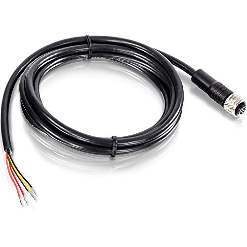 TRENDnet M12 Industrial 2M 6.5FT Relay CBL RJ-45 - Cable de Red (2 m, M12, RJ-45, Negro)
