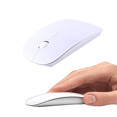 UrChoiceLtd® Ratón Inalambrico, 2.4GHz Inalámbrico Forma De Ajuste Ergonómico Curvo USB Inalámbrico Óptico Ratón De Juegos Con Nano Receptor Para Manzana MacBook Air Pro PC Laptop UrChoiceLtd® Ratón Inalambrico, 2.4GHz Inalámbrico Forma De Ajuste Ergonómico Curvo USB Inalámbrico Óptico Ratón De Juegos Con Nano Receptor Para Manzana MacBook Air Pro PC Laptop