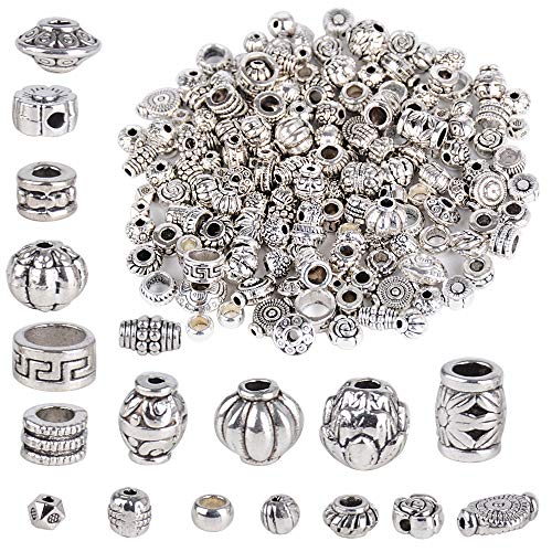 100g Abalorios Espaciadores Mixtos Separador Abalorios Espaciador Cuentas de Plata Tibetano para DIY Pulseras Collares Colgantes Pendientes Joyería Bisutería Color Plateado 100-120pcs Aproximadamente 100g Abalorios Espaciadores Mixtos Separador Abalorios Espaciador Cuentas de Plata Tibetano para DIY Pulseras Collares Colgantes Pendientes Joyería Bisutería Color Plateado 100-120pcs Aproximadamente