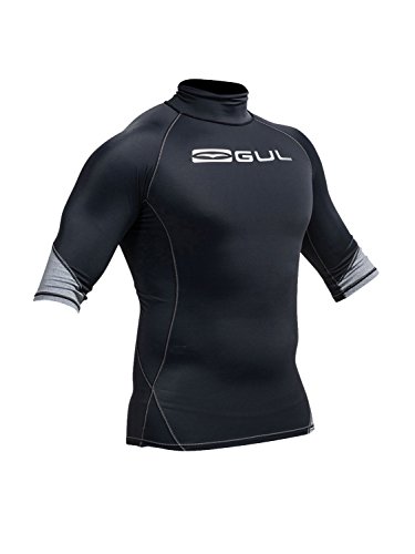 2016 Gul Xola Short Sleeve Rash Vest Black RG0338-A9 Sizes- - Medium 2016 Gul Xola Short Sleeve Rash Vest Black RG0338-A9 Sizes- - Medium