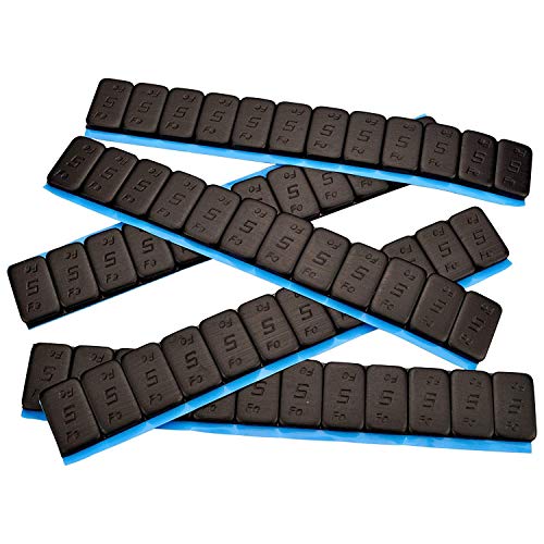 25 Contrapesos Negro 12x5g Pesos Adhesivos Pesos 60g con Rebordes Galvanizado & Recubierto kg Negro 5gx12 1,5kg 25 Contrapesos Negro 12x5g Pesos Adhesivos Pesos 60g con Rebordes Galvanizado & Recubierto kg Negro 5gx12 1,5kg