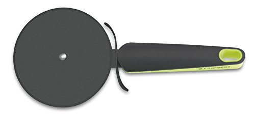 3 Claveles - Corta Pizza Antiadherente, Acero Inoxidable, Mango TPR+Polipropileno Verde y Negro - (23cm) 3 Claveles - Corta Pizza Antiadherente, Acero Inoxidable, Mango TPR+Polipropileno Verde y Negro - (23cm)